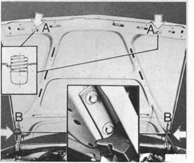 Motorhaube aus- und einbauen