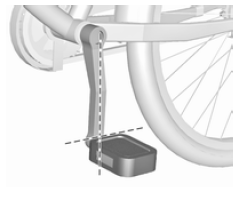 Fahrrad zur befestigung vorbereiten