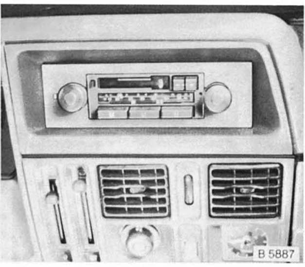 Radio einbauen