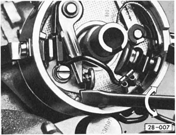 Unterbrecherkontakt ersetzen