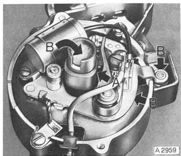 Unterbrecherkontakt ersetzen