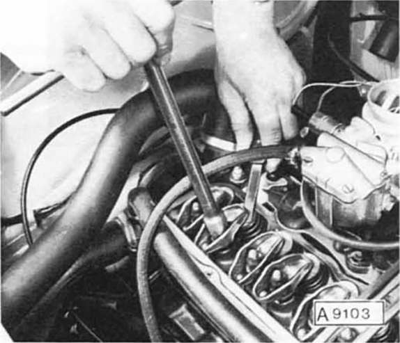 Ventilspiel einstellen