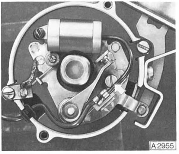 Unterbrecherkontakt ersetzen