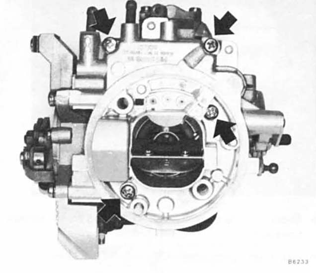 Vergaseroberteil aus- und einbauen