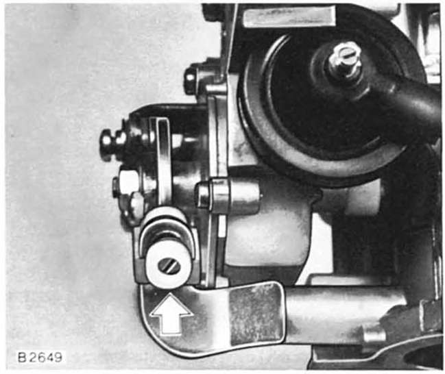 Schnelleerlauf prüfen/einstellen