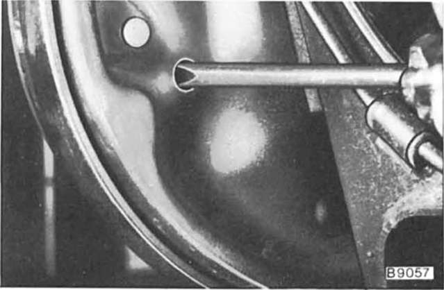 Bremstrommel aus-und einbauen