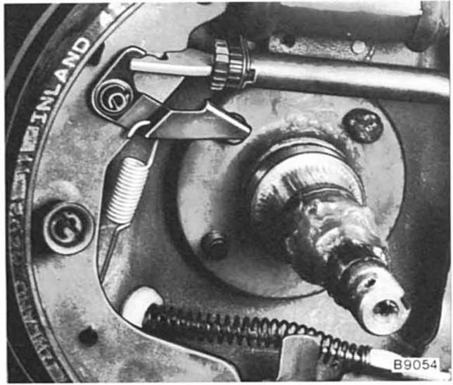 Hinterradbremse einstellen