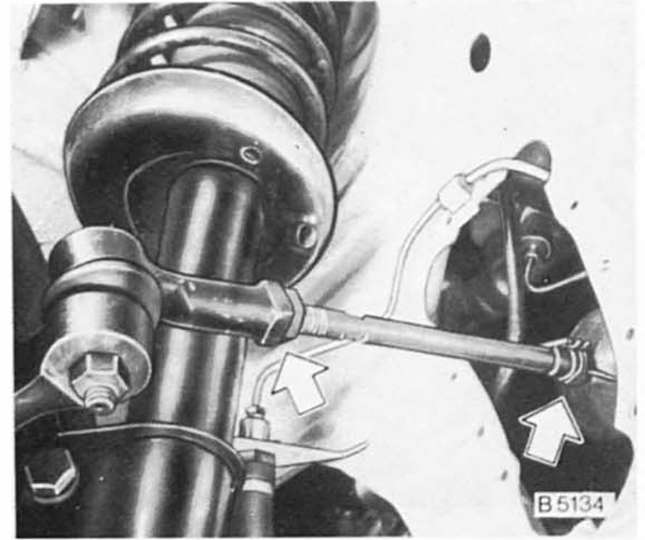 Spurstangenkopf aus-und einbauen