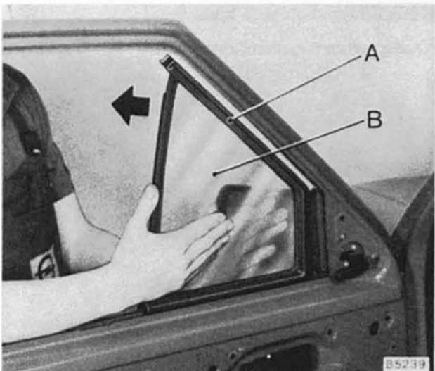 Tür-eckfenster aus- und einbauen