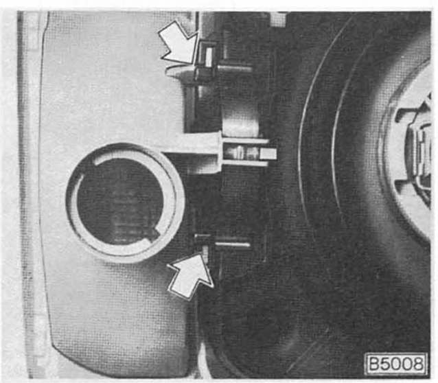 Blinkleuchte aus- und einbauen