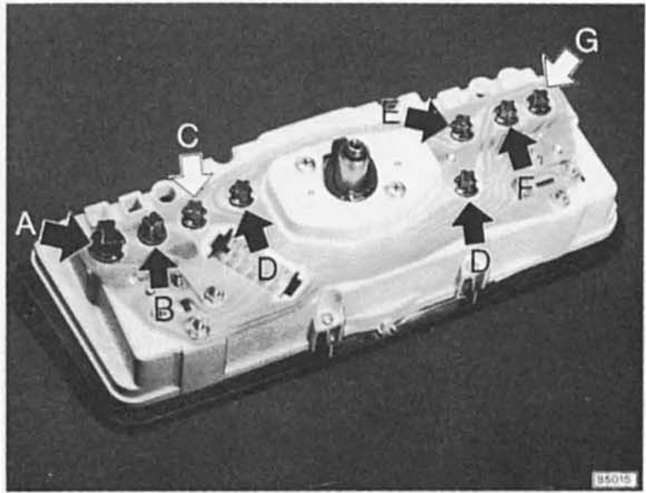 Kontrolleuchte ersetzen
